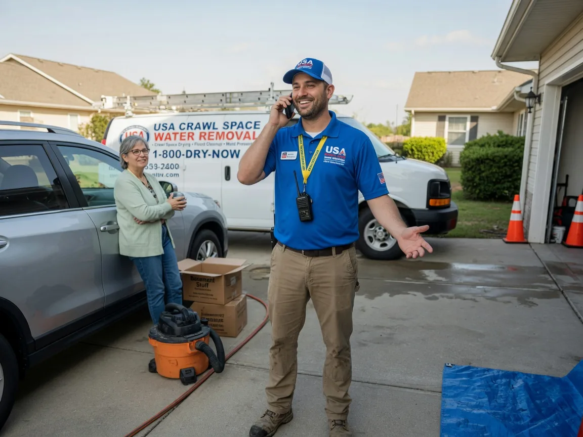 Crawl Space Water Removal Churdan, IA FAQs